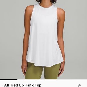 Lululemon All Tied Up Tank Top EUC